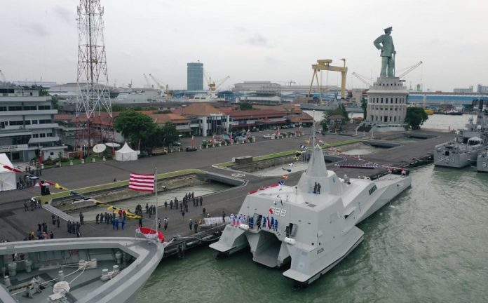 TNI AL Resmikan Dua Kapal Perang