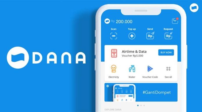 Aplikasi DANA error hari ini